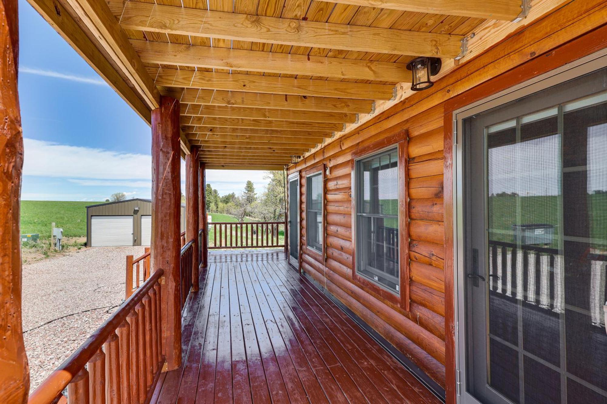 Peaceful Wyoming Cabin With Spacious Deck And Wet Bar! Sundance Exterior foto