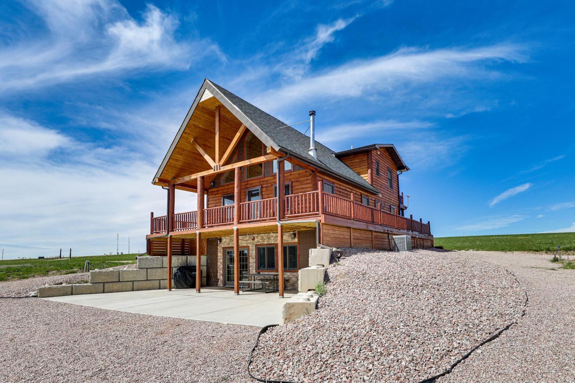 Peaceful Wyoming Cabin With Spacious Deck And Wet Bar! Sundance Exterior foto