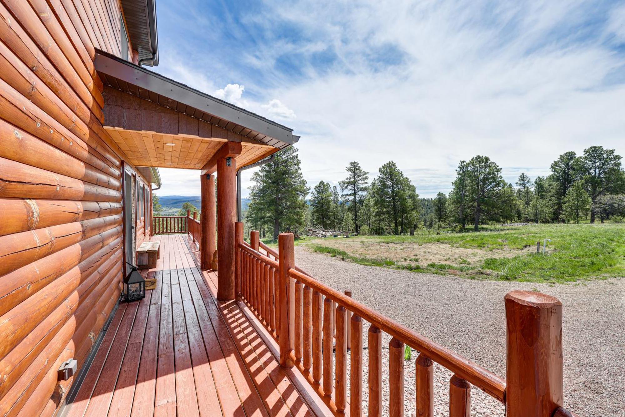 Peaceful Wyoming Cabin With Spacious Deck And Wet Bar! Sundance Exterior foto